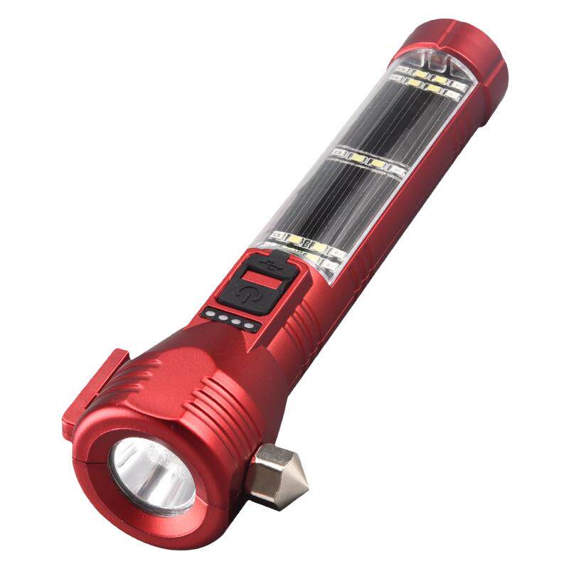 车载应急安全锤破窗器强光手电筒