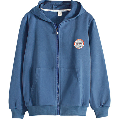 蘑菇兔胖男童薄绒外套宽松