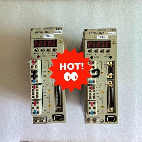 【询价】SGDH-01AE-N3Y900。安川驱动器成色新保修一年，适用