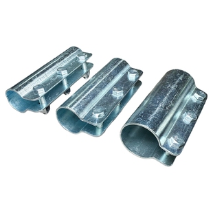4分6分1寸1.5寸钢管连接件固定件镀锌管外接接头固定卡扣器紧固件