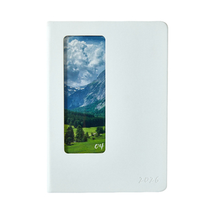 2026年日程本a5高颜值工作计划本时间轴管理学习打卡新款日程本加厚笔记本本子简约日历办公用记事本可定制