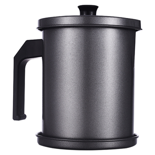 日本304不锈钢油壶 大容量储油罐厨房猪油过滤油渣隔油器家用油瓶