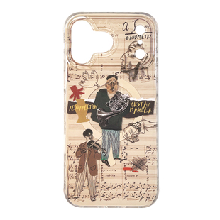 与诗原创「马勒第二交响曲」IMD双层印花MagSafe磁吸手机壳 适用苹果iPhone17/16ProMax音乐生钢琴提琴交响曲