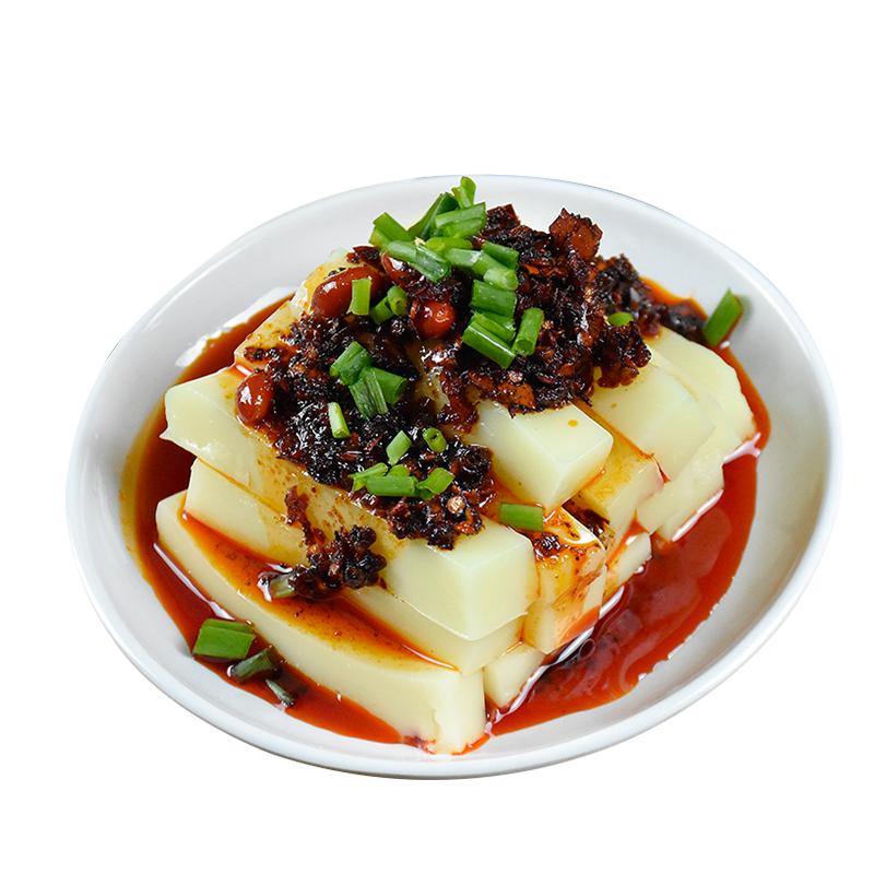 秀山米豆腐正宗重庆湖南贵州米豆腐四川黄凉粉凉虾凉糕送辣椒调料