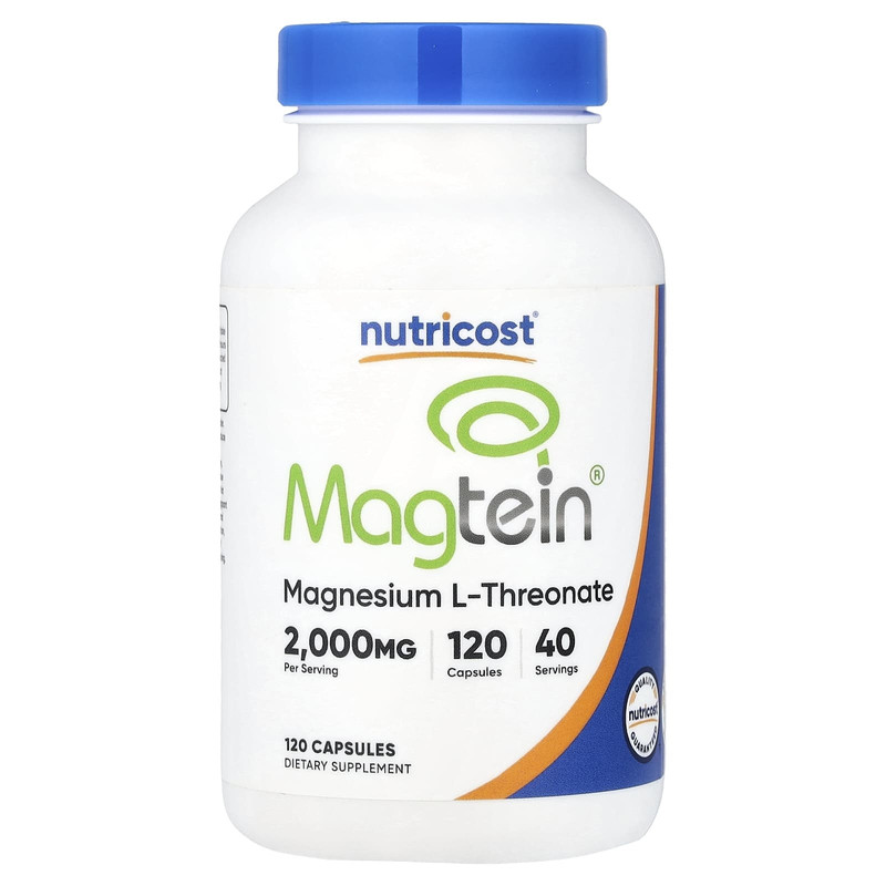NutricostL-苏糖酸镁胶囊能量线粒体功能帮助睡眠情绪帮助镁