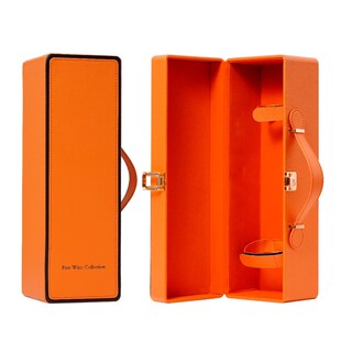 红酒G档礼盒|送礼送人红酒皮盒包装 葡萄窖主定制 大气高品质酒盒