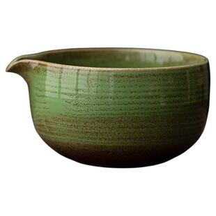 茶道工具粗陶打抹茶碗日式片口碗手作点茶抹茶碗抹茶专用碗茶筅碗