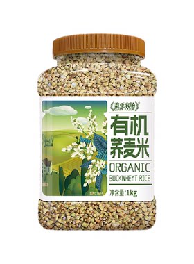 盖亚农场东北甜荞颗粒饱满1kg