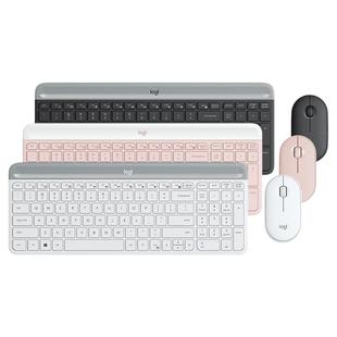 罗技MK470无线键鼠套装电脑笔记本台式家用办公打字键盘鼠标专用