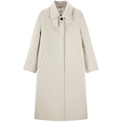 太平鸟Juan Salazar联名双面呢羊绒大衣A1AAE4288