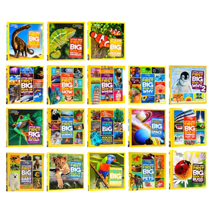 National Geographic 国家地理科普百科系列 英文原版 Little Kids Space Dinosaurs 儿童宇宙太空恐龙天气地理科普读物 精装大开