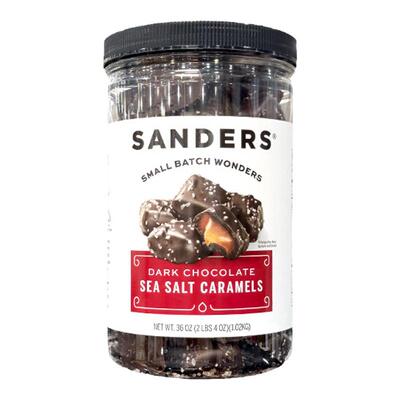 SANDERS焦糖海盐黑巧巧克力