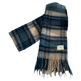 陈奶奶 冬日复古颂歌格子围巾女秋冬学生韩系百搭仿羊绒披肩围脖