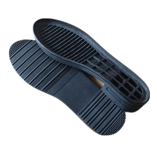 女橡胶鞋底休闲皮鞋靴子带跟鞋底单鞋DIY自作鞋子 更换磨坏鞋底