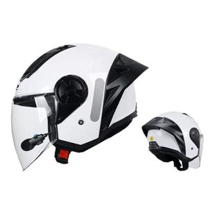 LS2四分之三盔女摩托车半盔男电动车蓝牙头盔一体四季3C认证of616