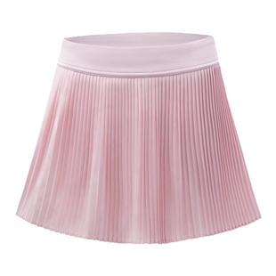 夏季高腰瑜伽短裙女百搭爆款百褶高腰显瘦网球裙防走光户外运动裙