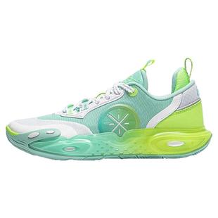 李宁男童全城12篮球鞋中大童减震秋季新款专业训练运动鞋YKBU032