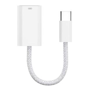 适用于苹果15耳机转接头iphone16转换口lightning转typec有线promax手机plus可通话听歌二合一ipad扁头专用