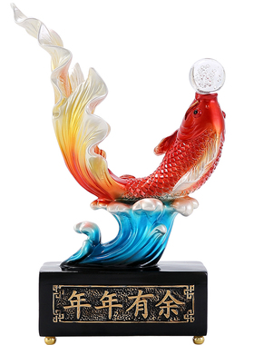 树脂家居装饰开业乔迁新中式客厅