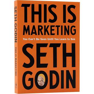 英文原版 这就是营销：直到你学会去看才可能被看到 This Is Marketing 市场营销 Seth Godin 平装 进口 正版 书
