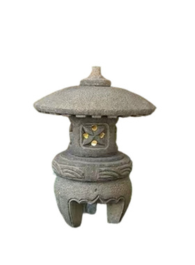 仿古石雕石灯笼户外庭院草坪灯