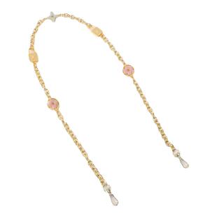 适用lv女包四叶草链条肩带改造斜挎包带装饰手机包链子肩带