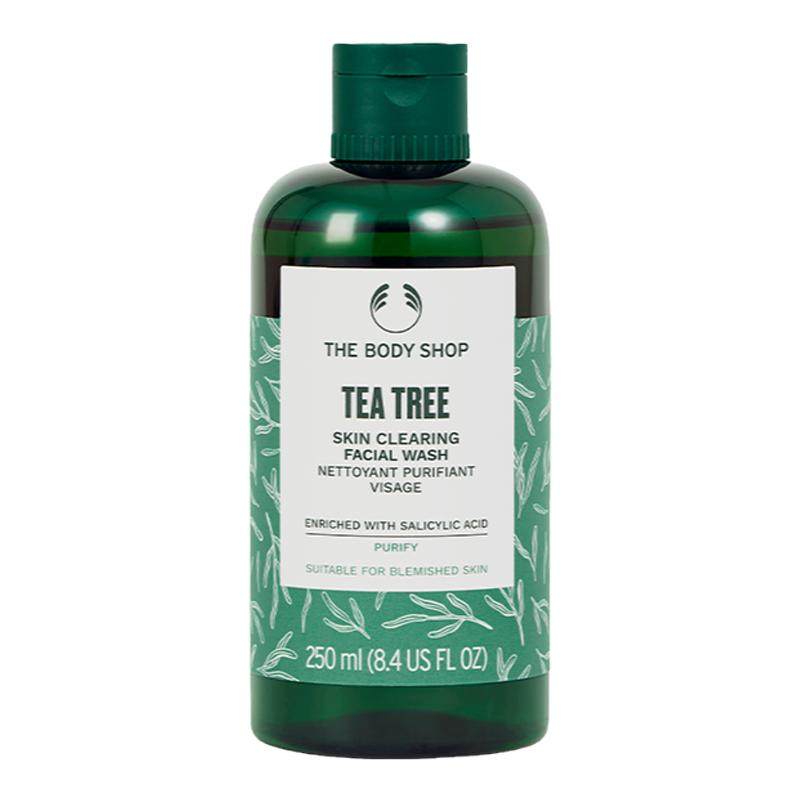thebodyshop茶树洁面啫喱清爽