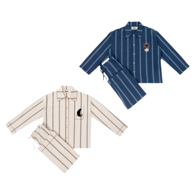 tbh野兽派家居法兰绒睡衣