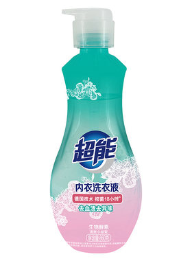 超能内衣洗衣液860g大瓶