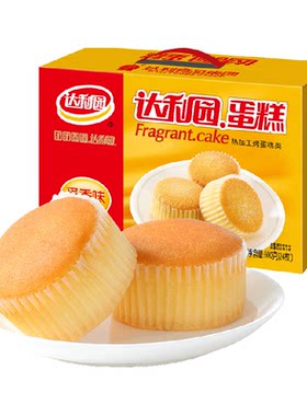 达利园蛋香味蛋糕糕点600g