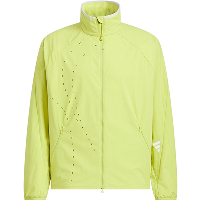 阿迪达斯男士立领机能透气外套