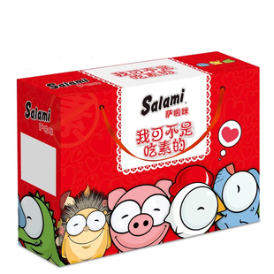萨啦咪烤鸡翅礼盒装38克x25包salami啃德佬鸡翅零食温州特产过节