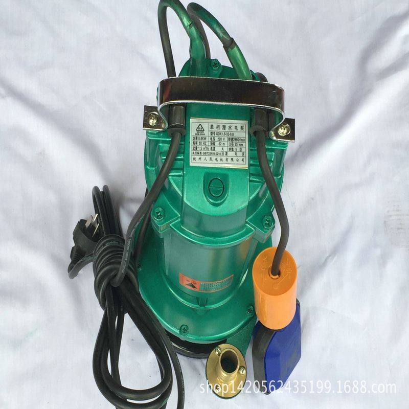厂家供应 人民水泵 QDX3-35-1.1 kw家用潜水电泵 农用井用潜水泵,五金/工具,水泵,淘宝优惠券,粉丝福利购,淘宝优惠卷