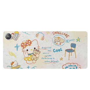 火公主凯蒂猫加热鼠标垫超大办公室桌面冬天发热暖桌垫学生写作业写字桌垫暖手防水电脑键盘垫子女生宿舍恒温