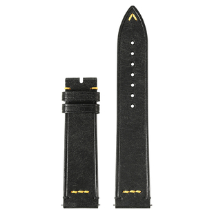 积优飞行员适用欧米茄牛皮表带蝶飞海马300超霸星座Omega原装真皮