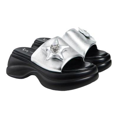 运动休闲时尚潮流一字带凉拖鞋