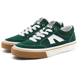 VISION官方 STICK复古生胶低帮翻毛皮运动帆布鞋板鞋男女7色可选