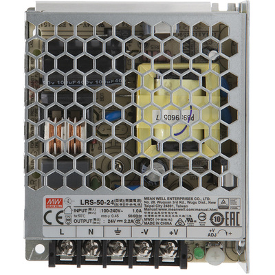 台湾明纬电源50W24V2.2A直流超薄