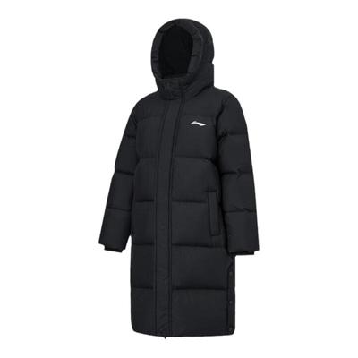 李宁童装长款羽绒服男女小大童