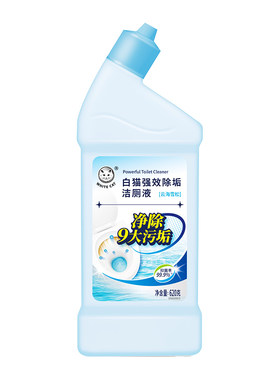 白猫强效除垢洁厕液620克