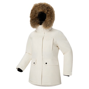 Ozark奥索卡25秋冬新品羽绒服750蓬鹅绒防风户外保暖派克羽绒服女