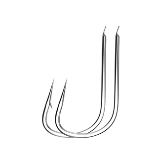 鲢关东鱼钩正品有无刺宽柄钩花鲢鳙青鱼钩散装湖库超强大物专用钩