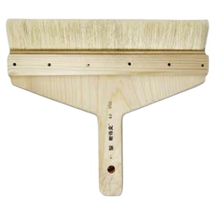 榭得堂水粉底纹笔刷 羊毫板刷 羊毛底纹刷 水彩笔 水粉笔 排刷子