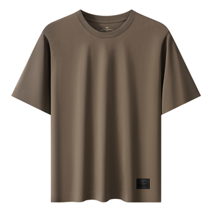 七匹狼短袖男款t恤纯棉新款夏季宽松高端男士睡衣上衣单件家居服