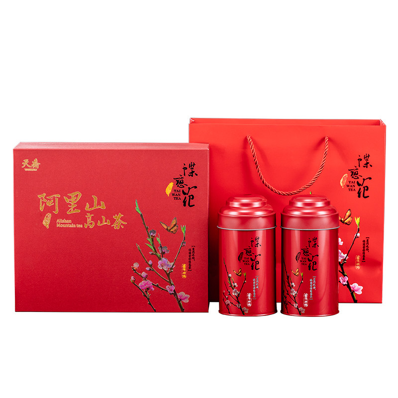 天乔台湾乌龙茶 阿里山高山茶台湾正宗乌龙茶台茶12号金萱茶叶