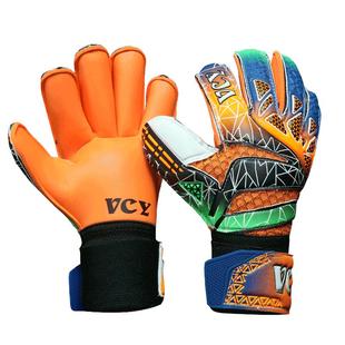 守门员手套儿童小学生带护指防滑比赛训练型门将手套耐磨足球装备
