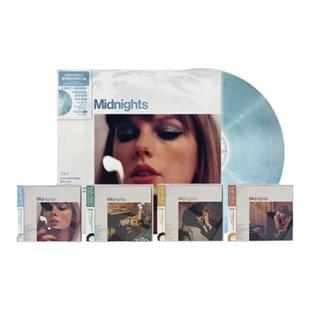 正版 泰勒斯威夫特专辑 午夜Midnights 4CD+LP黑胶唱片套装赠周边