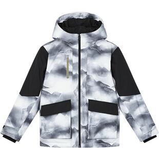 鸿星尔克童装儿童羽绒服冬季新款男童三防科技燚能石墨烯发热外套