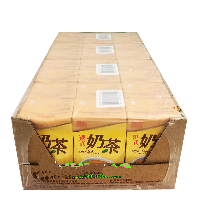 包邮香港进口饮料维他港式奶茶 丝袜特浓奶茶250ml*24盒维他饮料