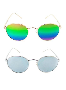 日本复古风彩膜时尚太阳镜